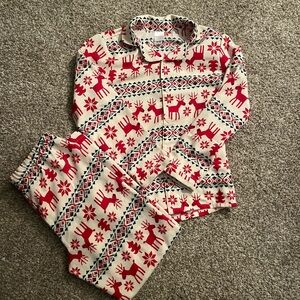 Holiday Flannel Pajama Set